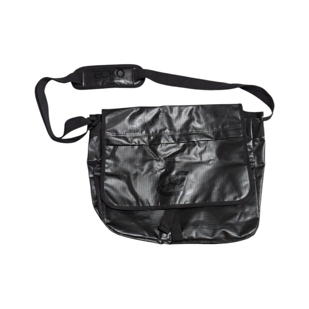 Vintage ECKO by Marc Ecko Vinyl Waterproof Messenger Bag Crossbody Streetwear